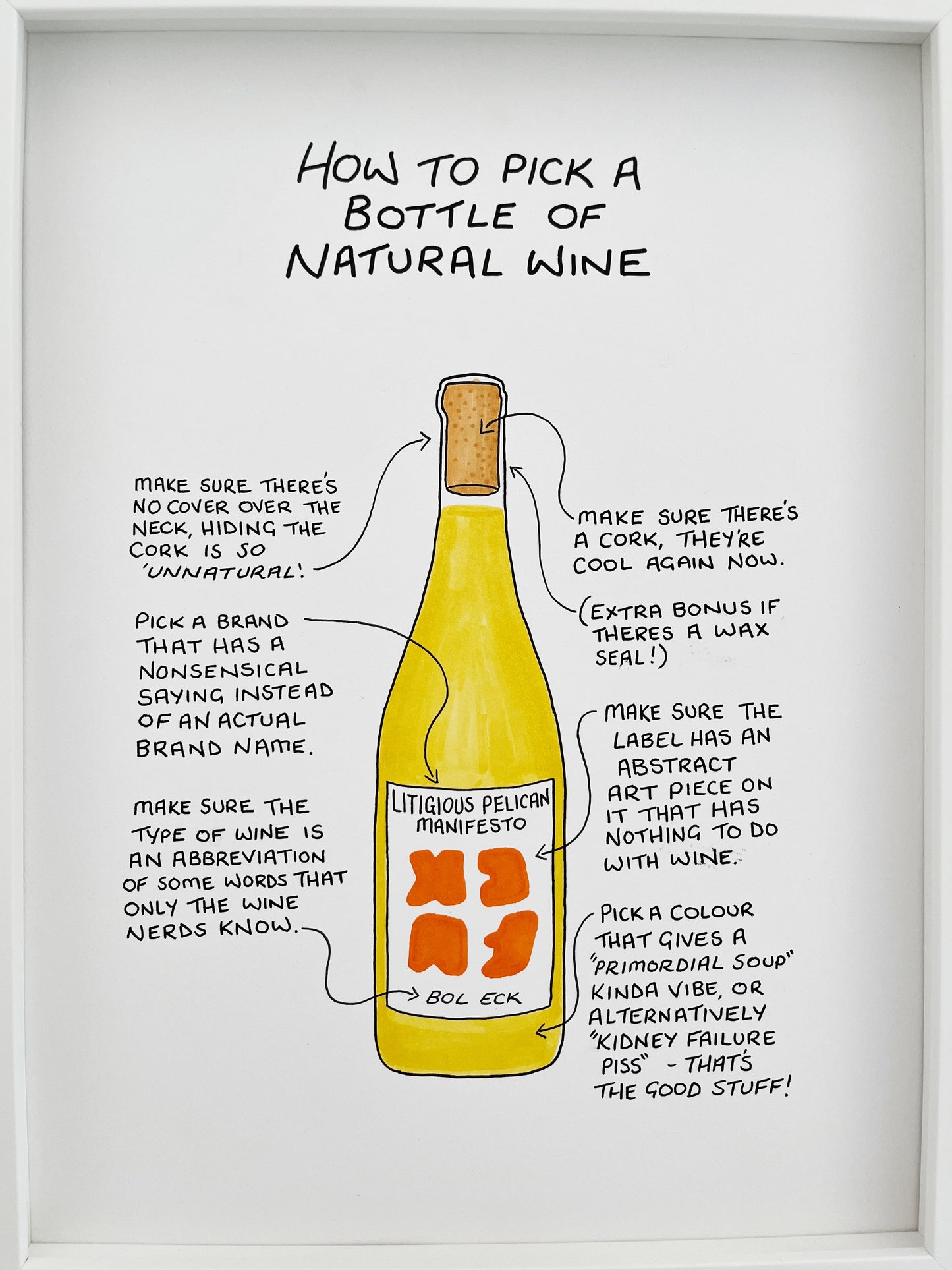How To Pick A Bottle of Natural Wine - (A3)