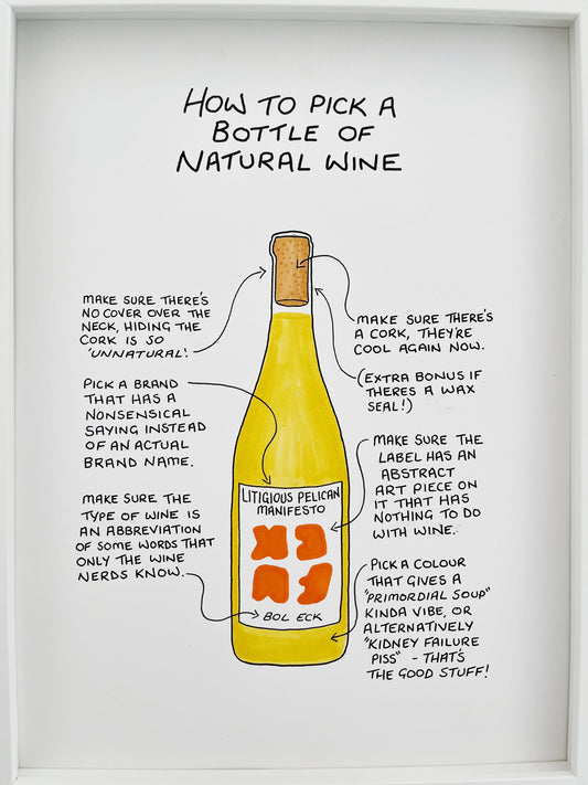 How To Pick A Bottle of Natural Wine - (A3)