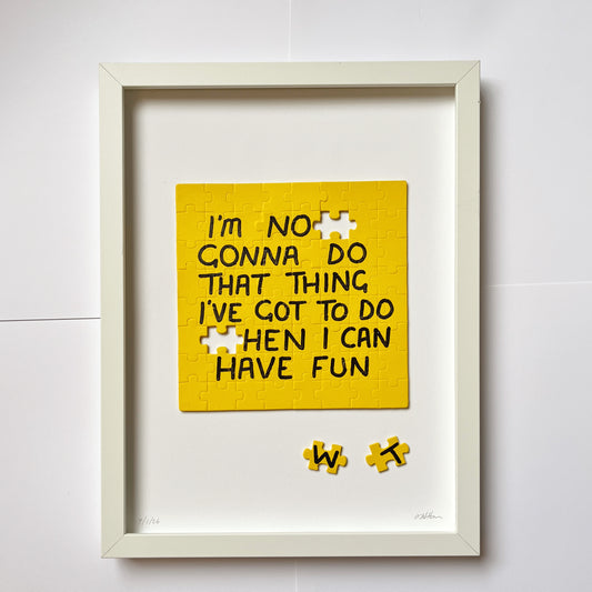 Jigsaw Puzzle Choices - Yellow