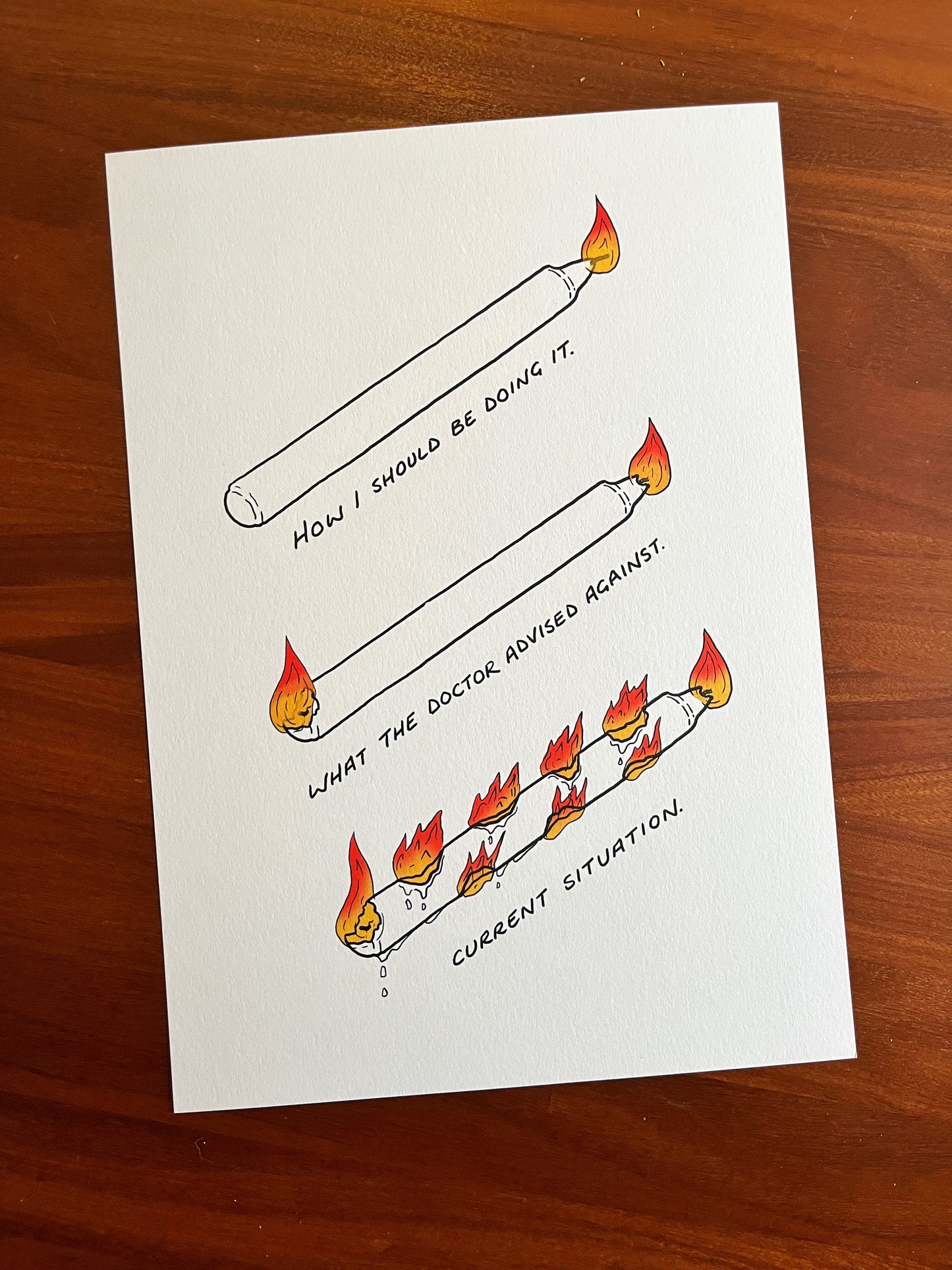 Burning the Candle.