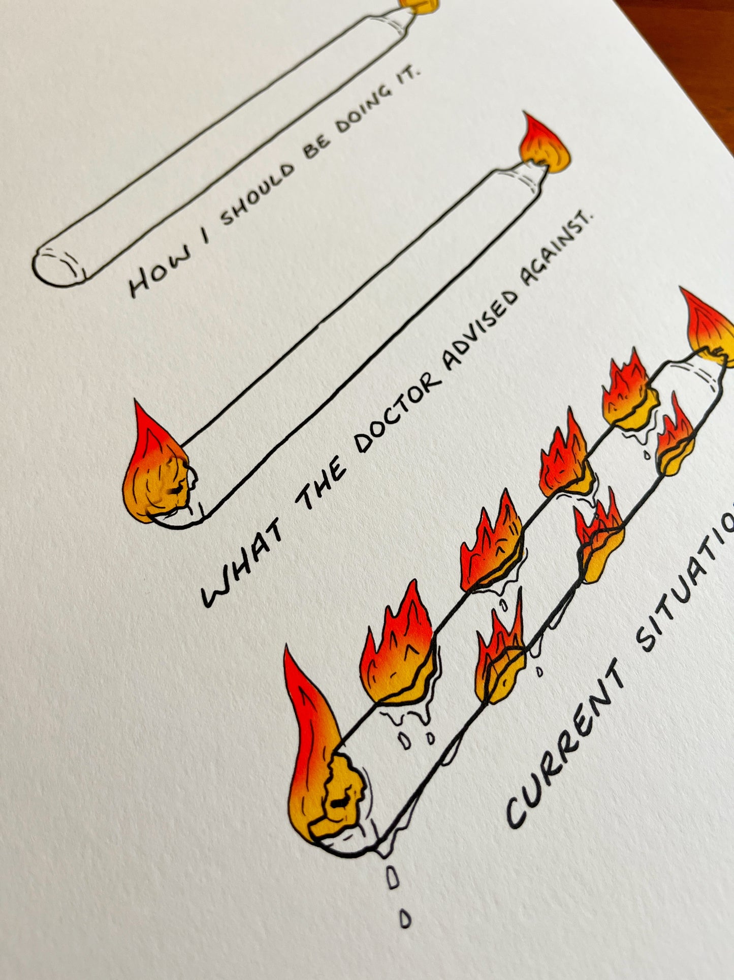 Burning the Candle.