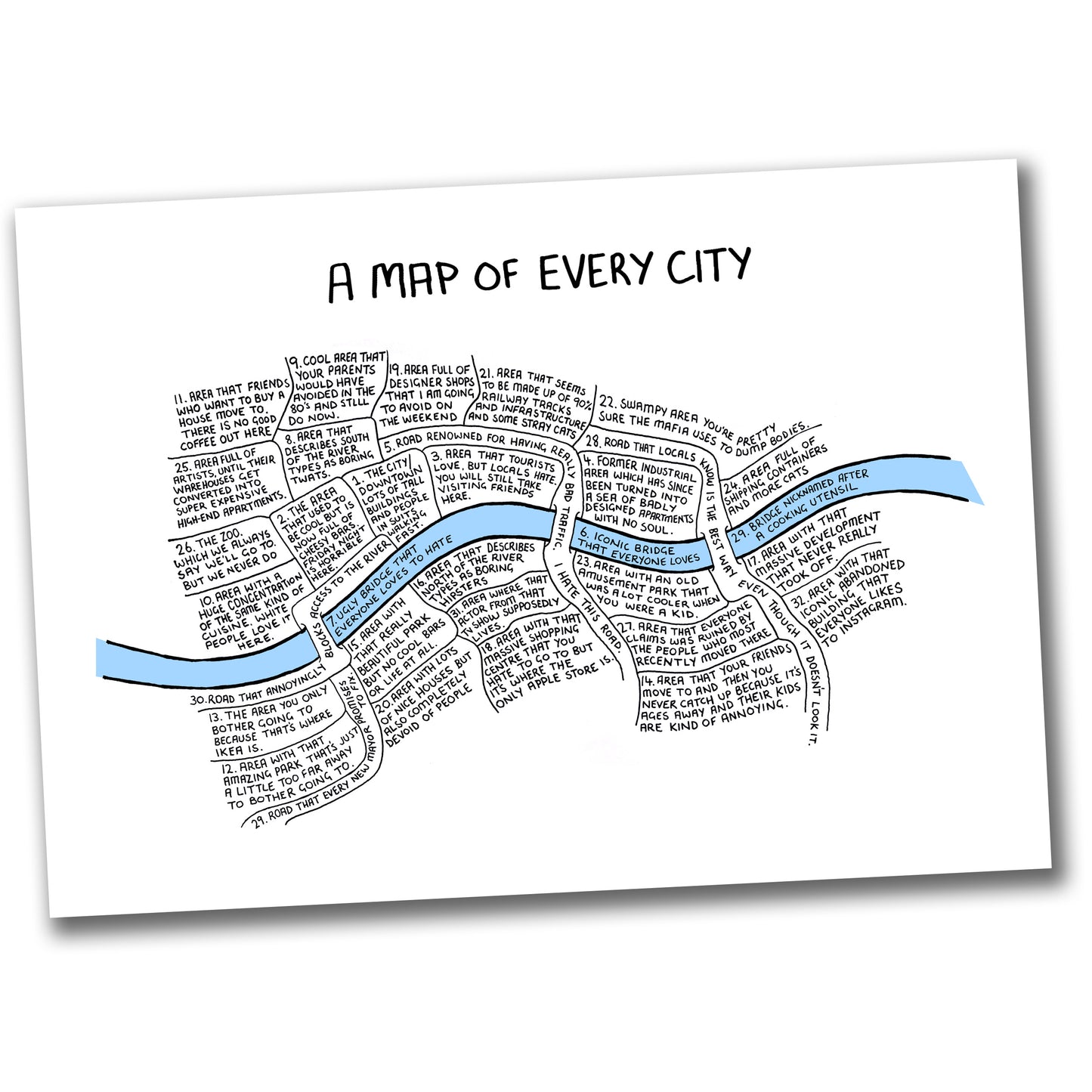 A Map of Every City