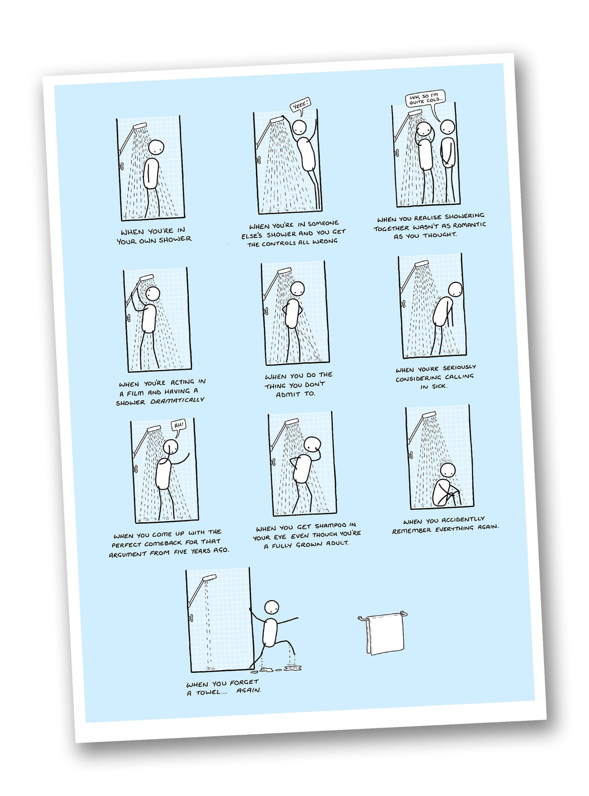 Life in the shower