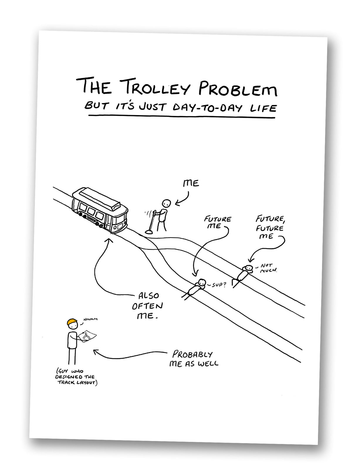 The Trolley Problem (But It's Me)