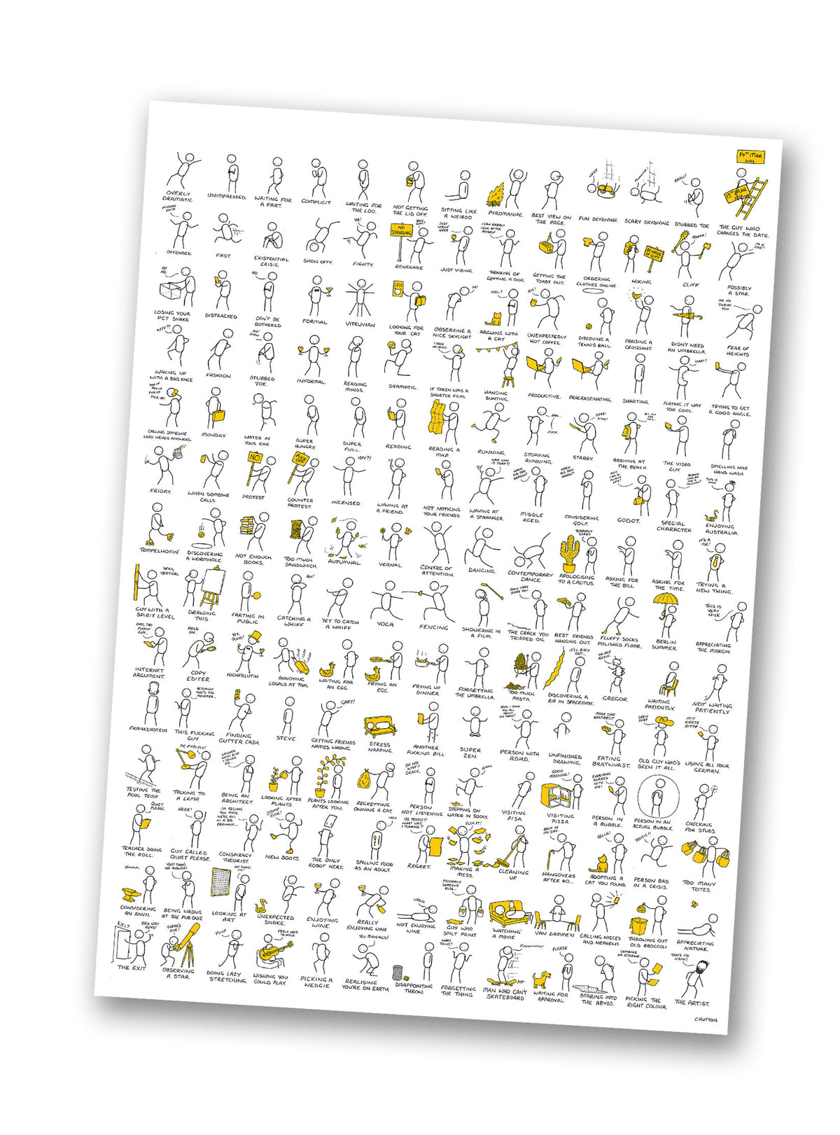 All The People - A2 Print.