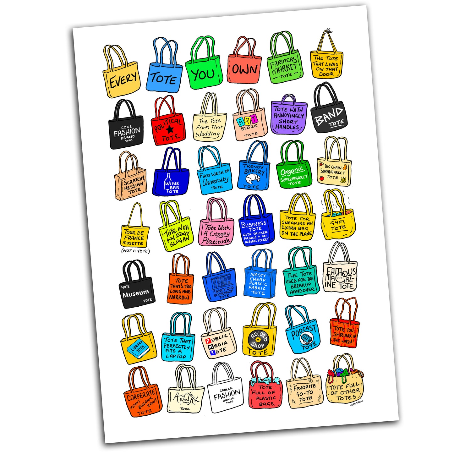 Tote Bags Poster