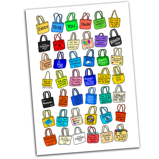 Tote Bags Poster