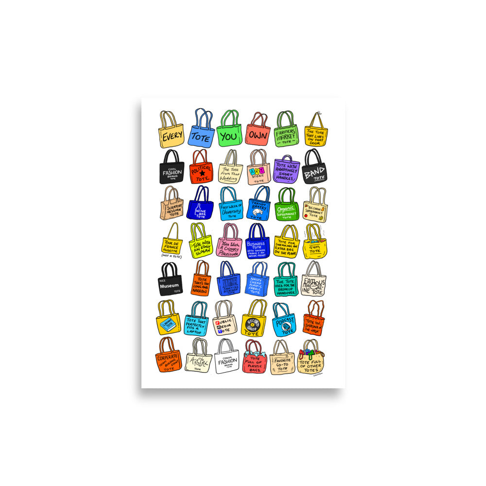 Tote Bags Poster