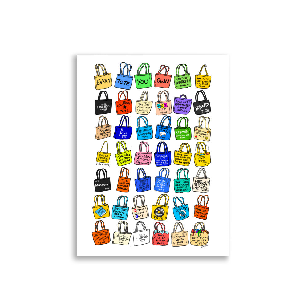 Tote Bags Poster