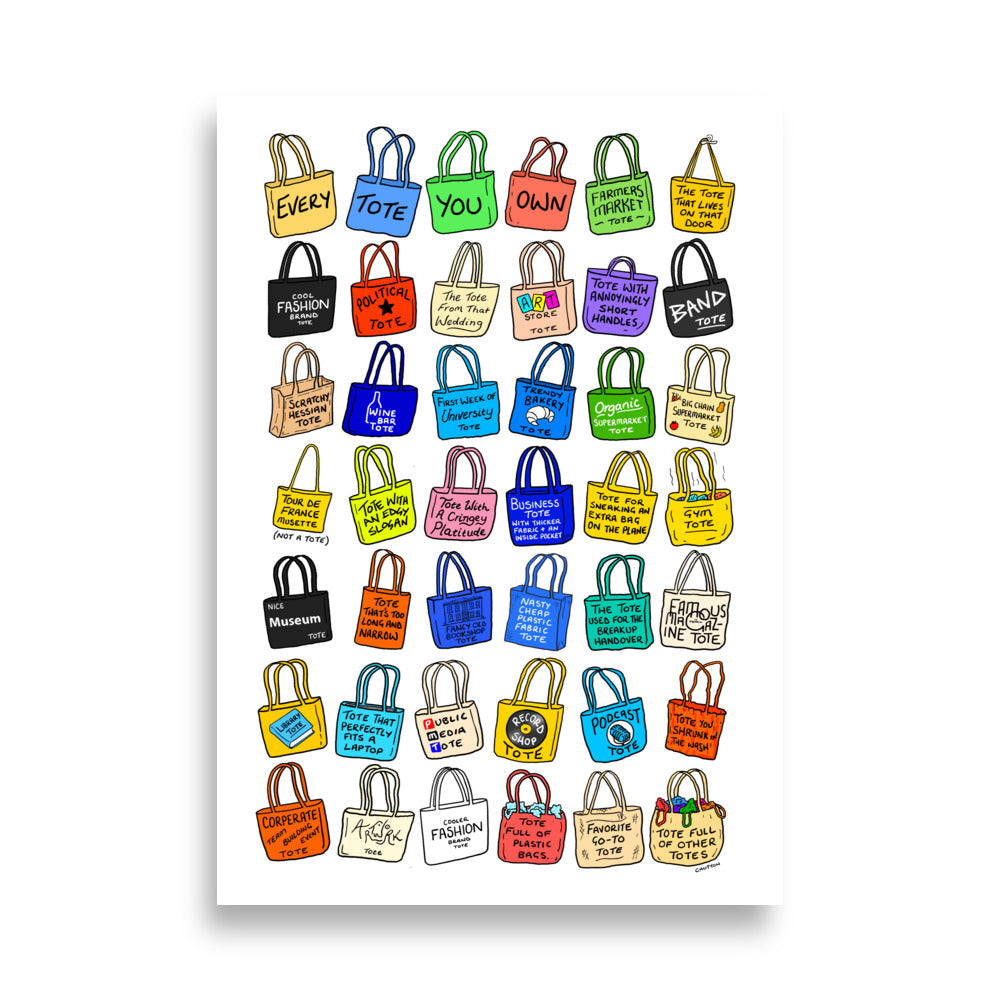 Tote Bags Poster