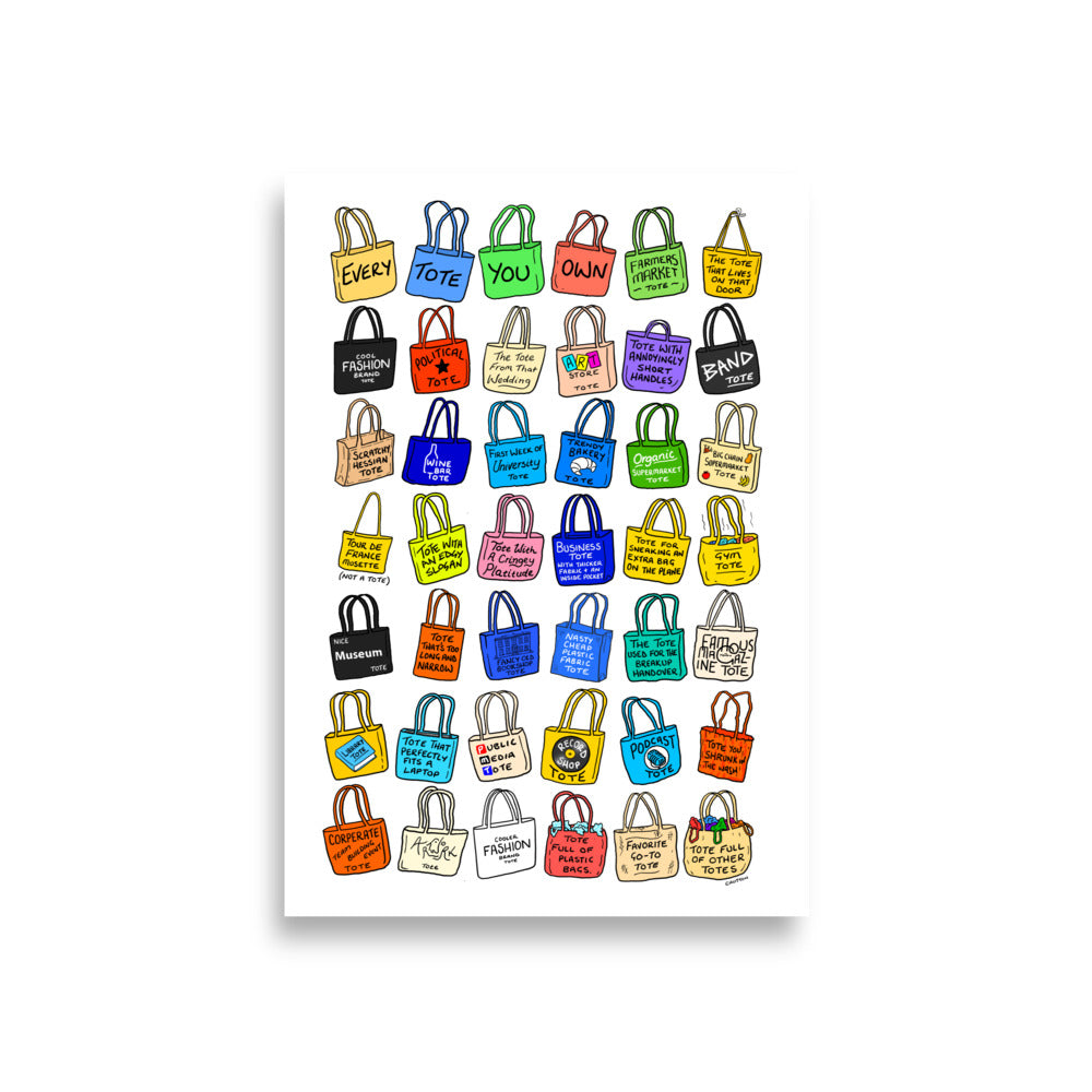 Tote Bags Poster